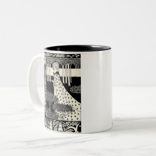 TASSE 2 COULEURS AUBREY BEARDSLEY (Devant gauche)