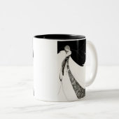 TASSE 2 COULEURS AUBREY BEARDSLEY (Devant droit)