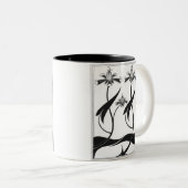 TASSE 2 COULEURS AUBREY BEARDSLEY (Devant droit)
