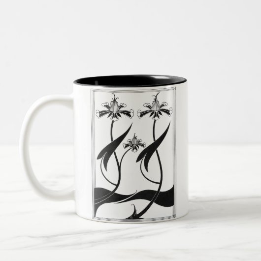 TASSE 2 COULEURS AUBREY BEARDSLEY (Gauche)