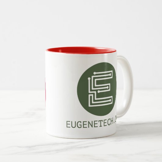 TASSE 2 COULEURS AUCUN IRL (Devant droit)