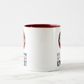 Tasse 2 Couleurs Aucun Obama : Votre changement n'est pas dans mon (Centre)