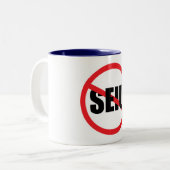 Tasse 2 Couleurs Aucun SEIU (Devant gauche)