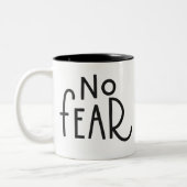 Tasse 2 Couleurs aucune crainte (Gauche)