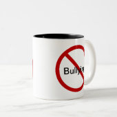 Tasse 2 Couleurs Aucune intimidation (Devant droit)
