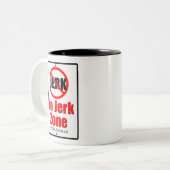 Tasse 2 Couleurs Aucune zone de Jerk (Devant gauche)