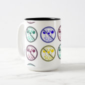Tasse 2 Couleurs Aucuns clowns - Tutti Frutti (Devant gauche)
