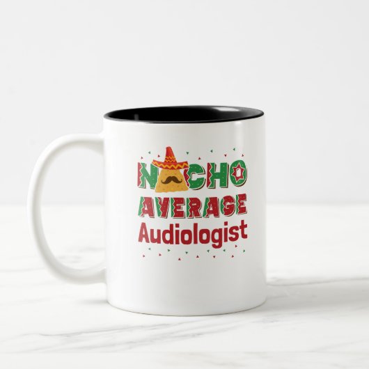 Tasse 2 Couleurs Audiologie Nacho Moyenne audiologiste (Gauche)