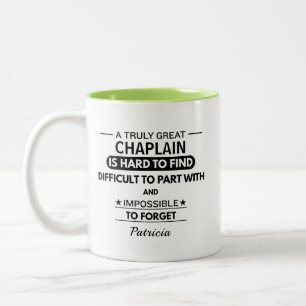 Tasse 2 Couleurs Aumônier personnalisé