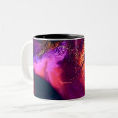 Tasse 2 Couleurs Aurora-Inspired Luxury Art (Devant gauche)