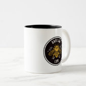 Tasse 2 Couleurs Aussi sûr que la vie (Devant droit)