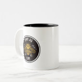 Tasse 2 Couleurs Aussi sûr que la vie (Devant gauche)
