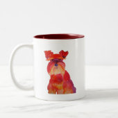 Tasse 2 Couleurs Austin en rouge (Gauche)