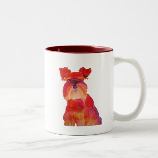 Tasse 2 Couleurs Austin en rouge