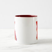Tasse 2 Couleurs Austin en rouge (Centre)