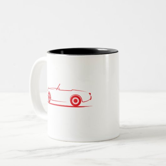 Tasse 2 Couleurs Austin Healey Sprite (Devant gauche)