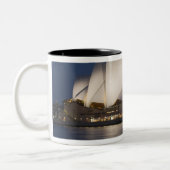 Tasse 2 Couleurs Australie, Sydney. Opéra de nuit le (Gauche)