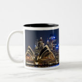 Tasse 2 Couleurs Australie, Sydney. Skyline avec Opera House vu (Gauche)