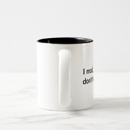 Tasse 2 Couleurs Auteur de modèle (Poignée)