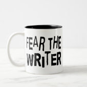 Tasse 2 Couleurs Auteur drôle (Gauche)