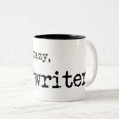 Tasse 2 Couleurs Auteur fol - NOIR (Devant droit)