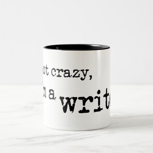 Tasse 2 Couleurs Auteur fol - NOIR (Centre)