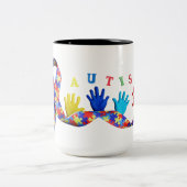 Tasse 2 Couleurs Autism (Centre)