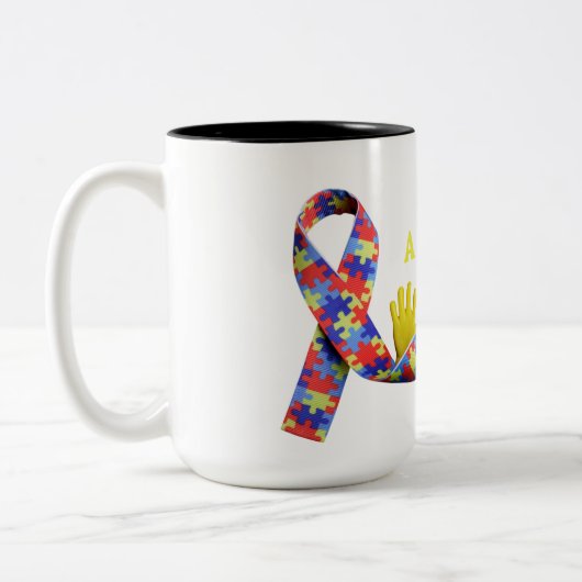 Tasse 2 Couleurs Autism (Gauche)