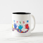 Tasse 2 Couleurs Autism (Devant droit)