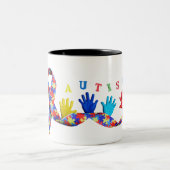 Tasse 2 Couleurs Autism (Centre)
