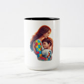 Tasse 2 Couleurs Autism (Centre)