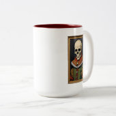 Tasse 2 Couleurs Auto-portrait Grim (Devant droit)
