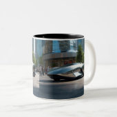 Tasse 2 Couleurs Auto Wow ! Future Car (Devant droit)