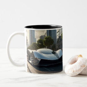 Tasse 2 Couleurs Auto Wow ! Future voiture 03