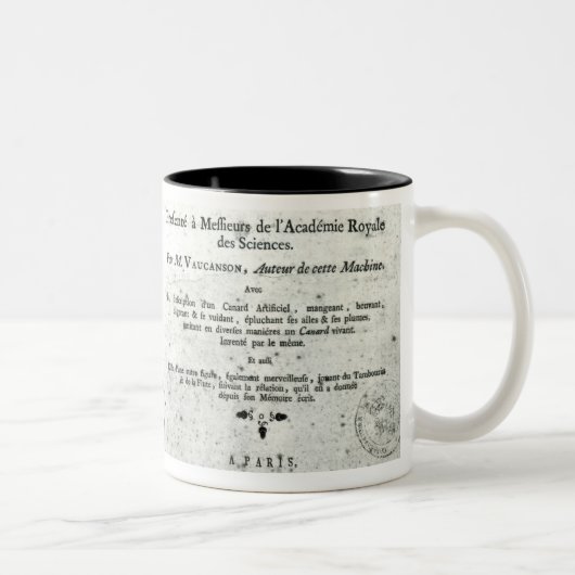 Tasse 2 Couleurs Automates, illustration du frontispice (Droit)