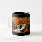 Tasse 2 Couleurs Automne aux automnes d'usine (Devant gauche)