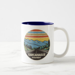 Tasse 2 Couleurs Autoroute Kancamagus Monts New Hampshire