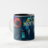 Tasse 2 Couleurs Autour du cercle - Kandinsky (Devant gauche)