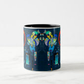 Tasse 2 Couleurs Autour du cercle - Kandinsky (Centre)