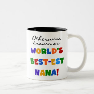 Tasse 2 Couleurs Autrement connu comme T-shirts de Meilleur-est