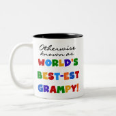 Tasse 2 Couleurs Autrement connu en tant que cadeaux du (Gauche)