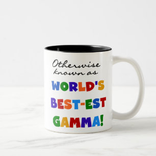 Tasse 2 Couleurs Autrement connu en tant que cadeaux du gamma