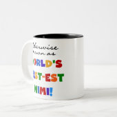 Tasse 2 Couleurs Autrement connu en tant que cadeaux Meilleur-est (Devant gauche)