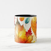 Tasse 2 Couleurs Autumn Leaves (Centre)