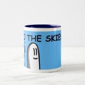 Tasse 2 Couleurs Aux cieux ! (Centre)