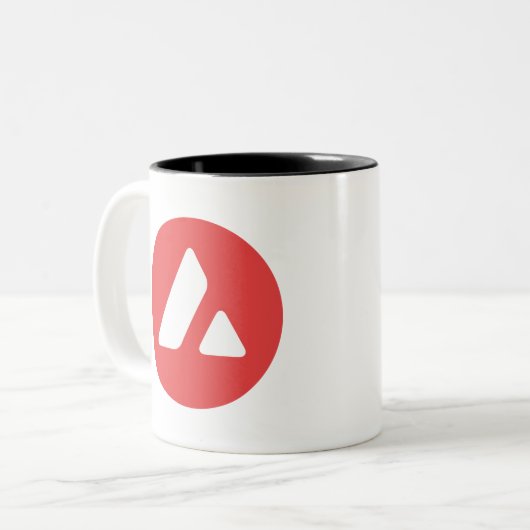 Tasse 2 Couleurs Avalanche AVAX (Devant gauche)