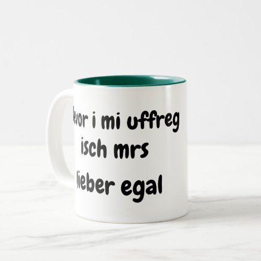 Tasse 2 Couleurs Avant que je ne...... (Devant gauche)