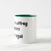 Tasse 2 Couleurs Avant que je ne...... (Centre)