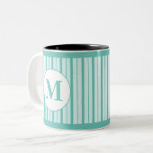 Tasse 2 Couleurs Avec monogramme  (Devant gauche)