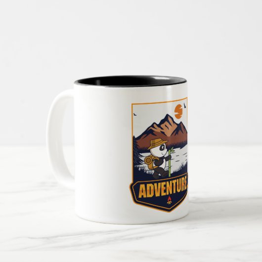 Tasse 2 Couleurs Aventure (Devant gauche)